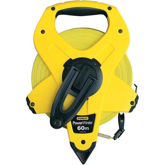 Stanley handgereedschap landmeter powerwinder | 60m - 12,7mm - 2-34-775