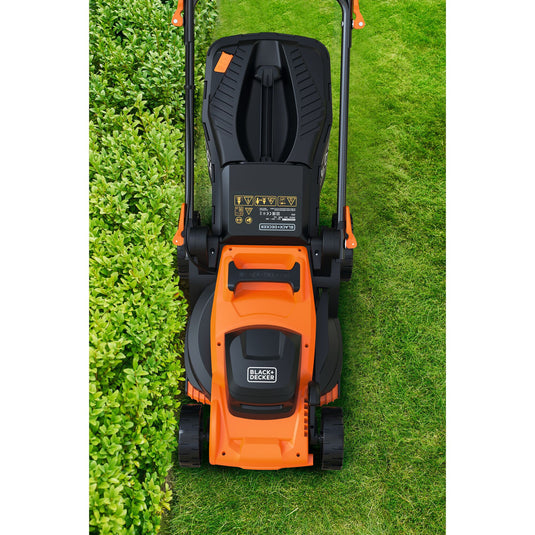 Black+decker bemwp340 grasmaaier (oranje zwart, 34 cm, 1400w)