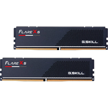 G.skill flare x5 32 gb ddr5-6000 (2x 16 gb) werkgeheugen (zwart, f5-6000j2836g16gx2-fx5, expo)