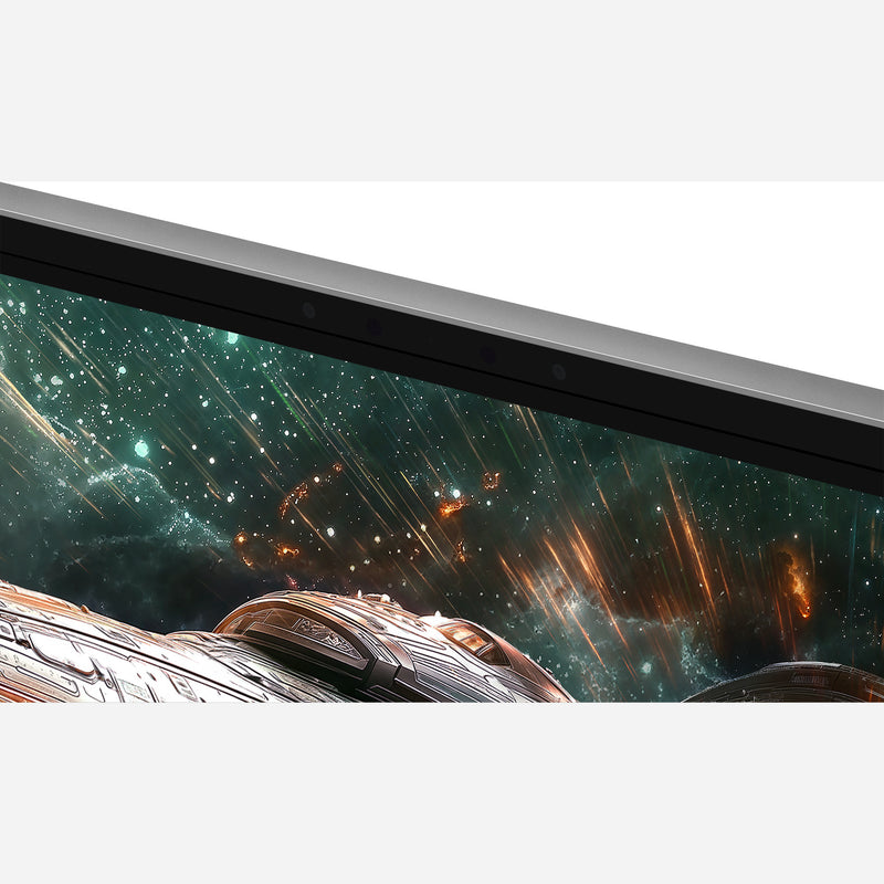 Load image into Gallery viewer, Samsung odyssey 3d g90xf 27 4k uhd gaming monitor (zilver, 2x hdmi, displayport, 2x usb-a, usb-b, 165 hz)
