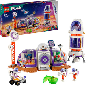 Lego friends - ruimtebasis op mars en raket constructiespeelgoed (42605)