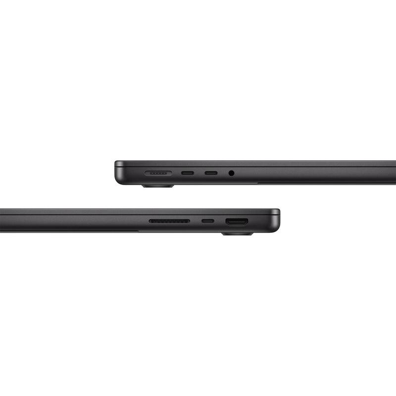 Load image into Gallery viewer, Apple macbook pro 2023 14 (mrx43n a) refurbished laptop (zwart | m3 pro 12 core | 18‑core gpu | 18 gb ram | 1 tb ssd)
