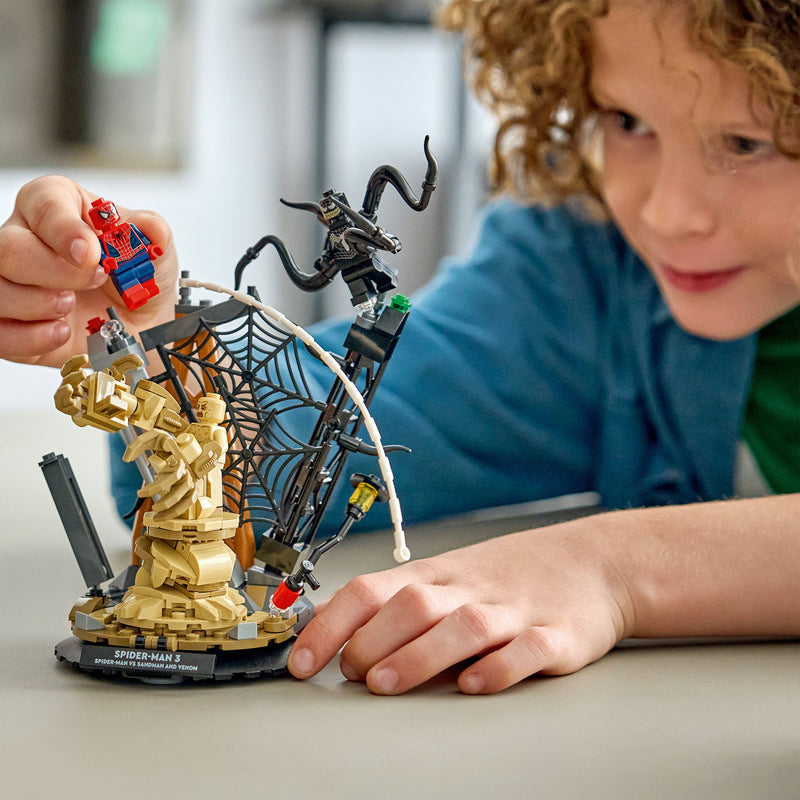 Load image into Gallery viewer, Lego super heroes 76334 marvel ultieme strijd: spider-man vs. sandman
