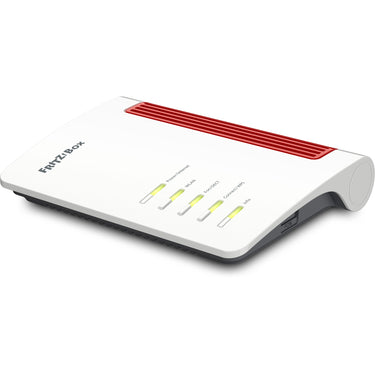 Fritz! box 4050 edition international router (wit rood, mesh wi-fi)