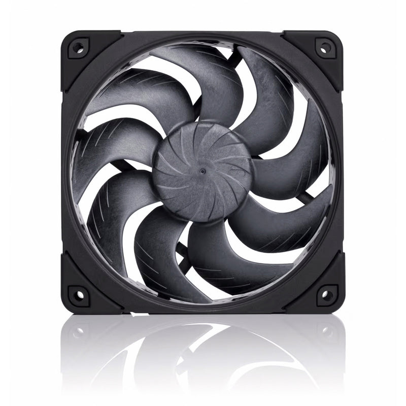 Load image into Gallery viewer, Noctua nf-a12x25 g2 pwm chromax.black case fan (zwart, 120 x 120 x 25 mm)

