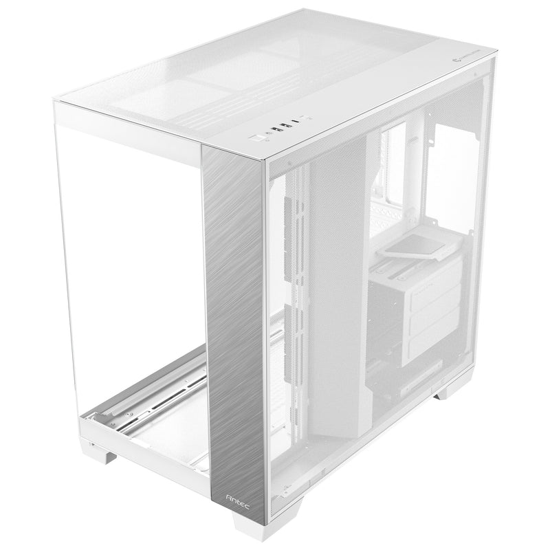 Load image into Gallery viewer, Antec c8 midi tower behuizing (wit zilver | 2x usb-a | 1x usb-c | tempered glass)
