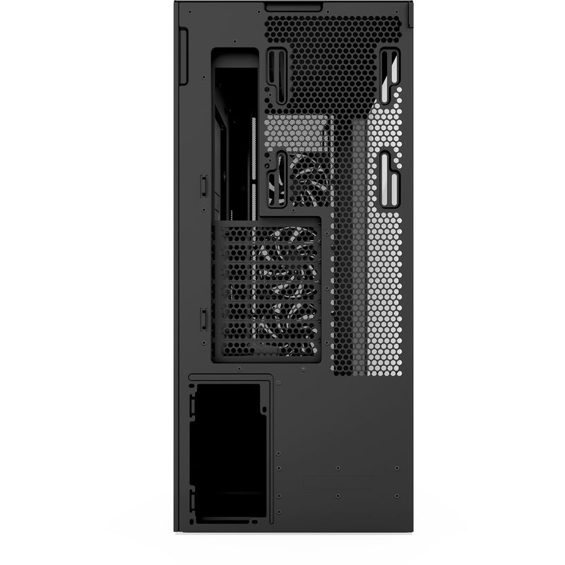 Load image into Gallery viewer, Nzxt h7 flow (2024) midi tower behuizing (zwart | 2x usb-a | 1x usb-c | tempered glass)
