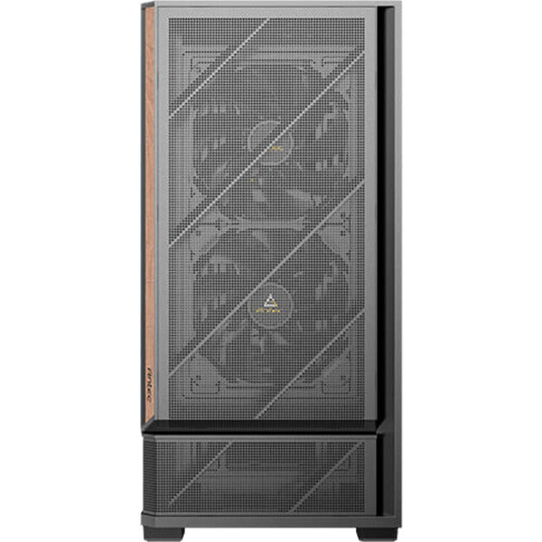Load image into Gallery viewer, Antec p30 air midi tower behuizing (zwart houtkleur | 2x usb-a | 1x usb-c | tempered glass)
