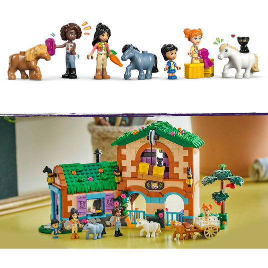 Lego friends - ponyboerderij en stal constructiespeelgoed (42654)