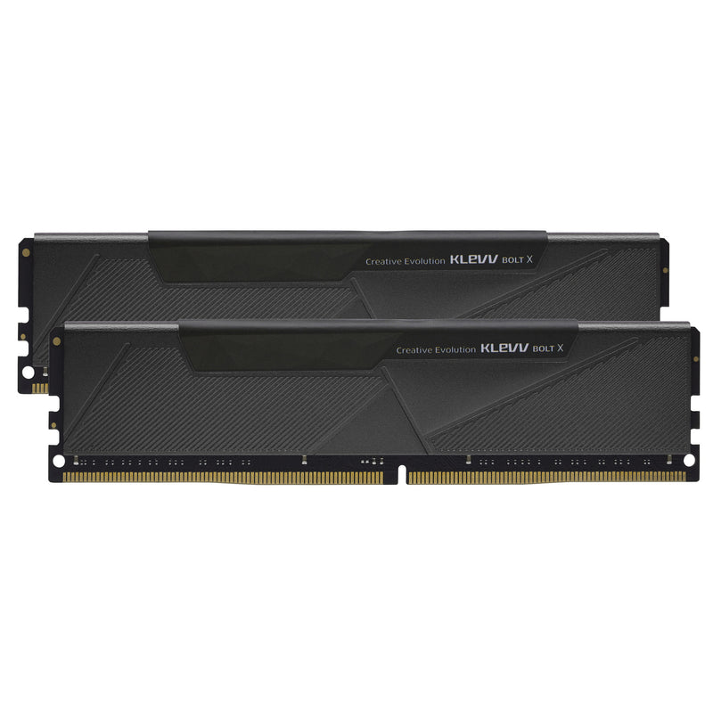 Klevv 16 gb ddr4-3200 (2x 8 gb) kit werkgeheugen (zwart, kd48gu880-32a160u, bolt x, xmp 2.0)