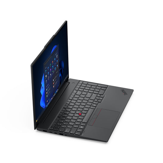 Lenovo thinkpad e16 gen 3 (21sr002fmh) 16 laptop (zwart | ultra 7 255h | arc 140t | 16 gb | 512 gb ssd)