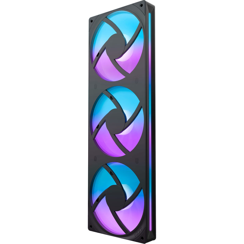 Load image into Gallery viewer, Nzxt f360 rgb core case fans (zwart, 3 stuks, 360 x 120 x 26 mm)
