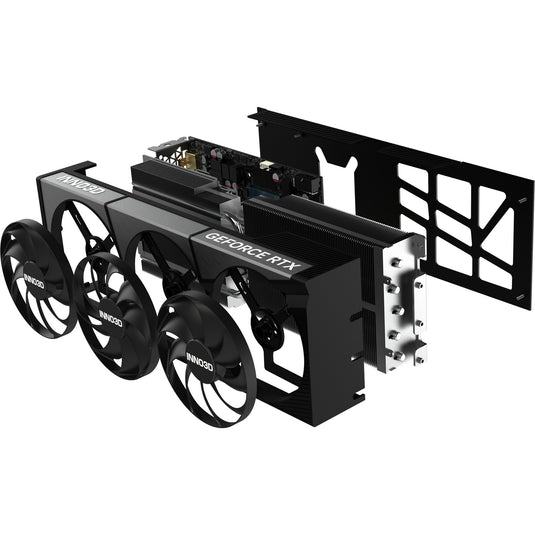 Inno3d geforce rtx 5080 x3 oc grafische kaart (dlss 4, 3x displayport, 1x hdmi 2.1)