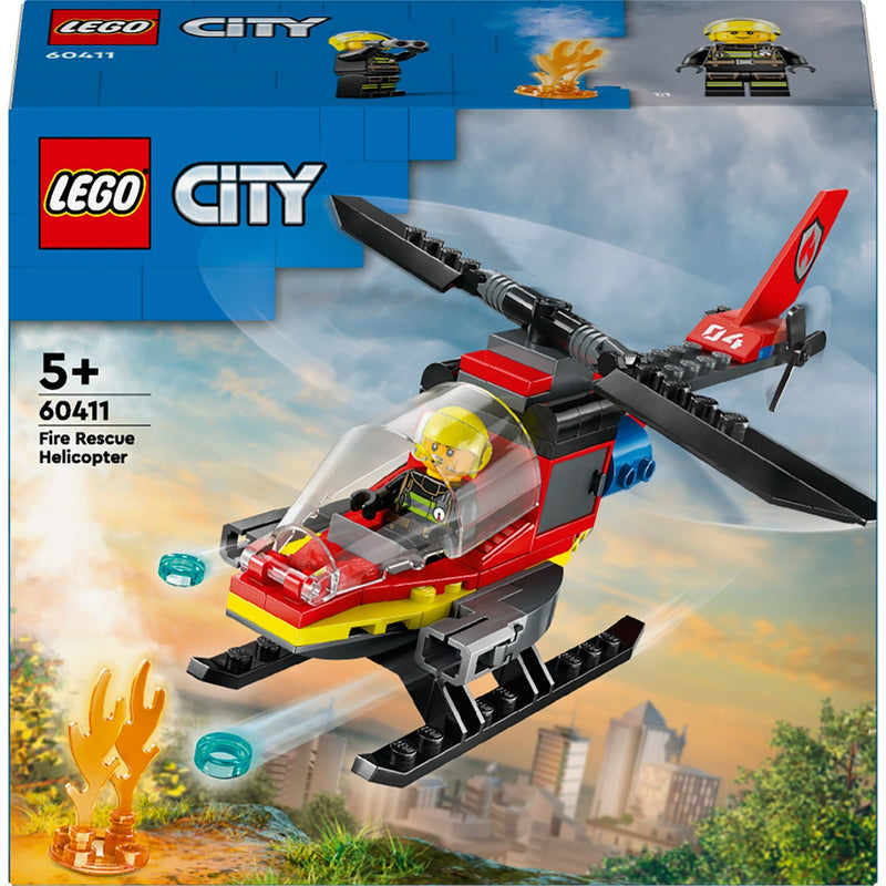 Load image into Gallery viewer, Lego city 60411 brandweerhelikopter
