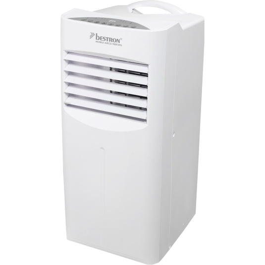 Bestron aac9000 mobiele airconditioner (wit, koelvermogen 2,6 kw | met cfc-vrij koelmiddel | 9000 btu h)