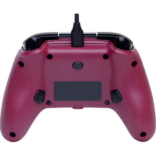 Powera advantage plus bedrade controller voor xbox series x|s - robijn (donkerrood, xbox series x|s, xbox one, pc)