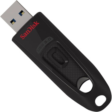Sandisk ultra 64 gb usb-stick (zwart rood, sdcz48-064g-u46)