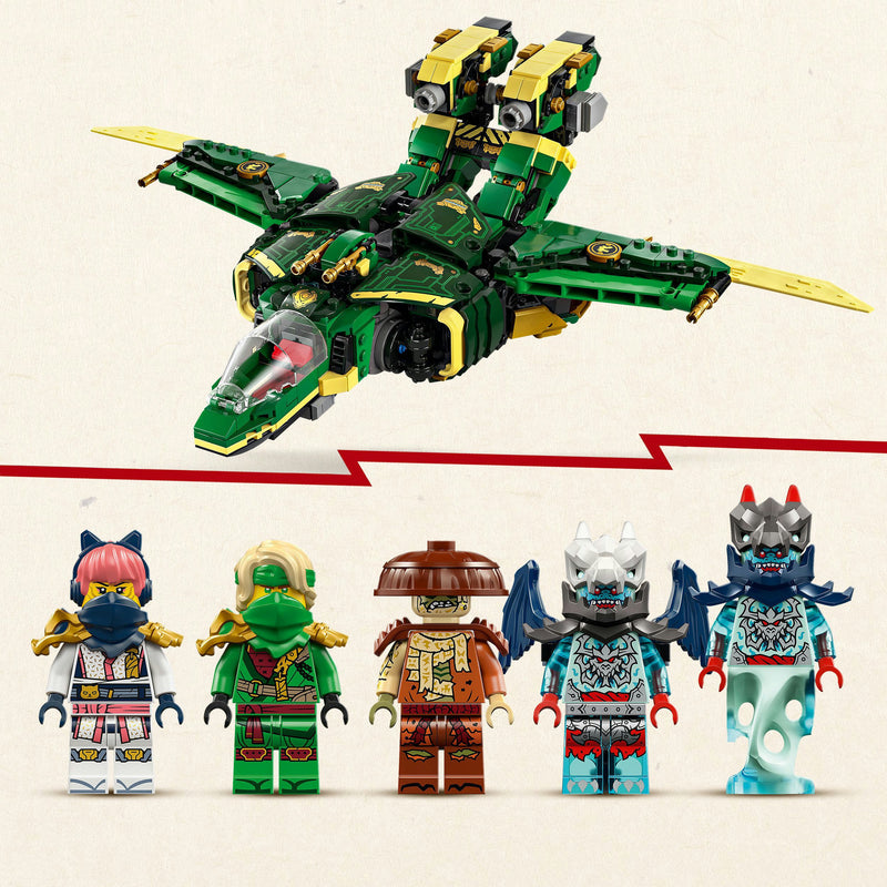 Load image into Gallery viewer, Lego ninjago - lloyds vliegtuigmecha constructiespeelgoed (71845)
