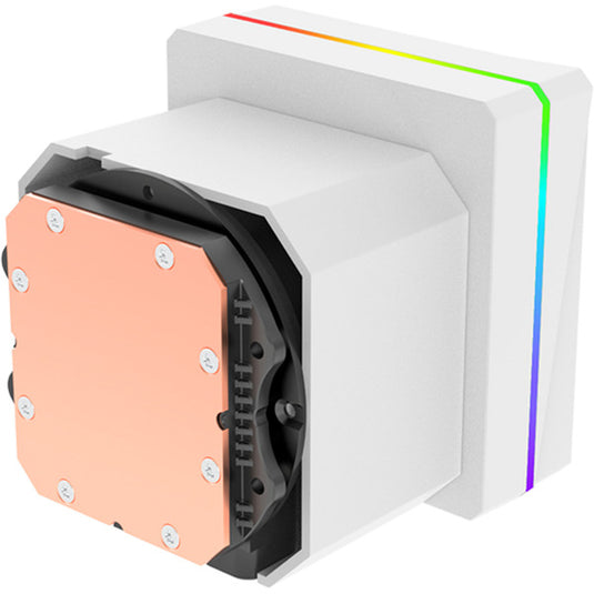 Thermaltake th240-s v3 argb sync aio liquid cooler - snow edition waterkoeling (wit)
