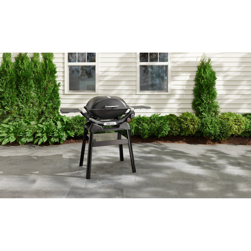 Load image into Gallery viewer, Weber compact stand voor q n-serie vanaf 2025 grillonderstel (zwart)
