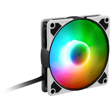 Sharkoon silentstorm 120 pwm rgb case fan (120 x 120 x 25 mm)