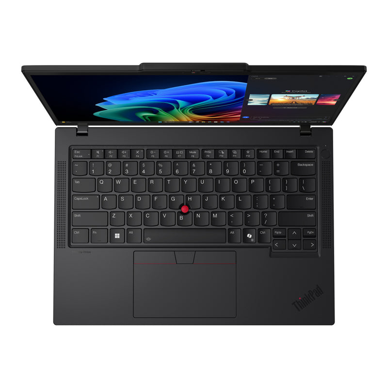 Load image into Gallery viewer, Lenovo thinkpad t14 gen 6 amd (21qj005amh) 14 copilot+ laptop (zwart | ryzen ai 7 pro 350 | radeon 860m | 64 gb | 1 tb ssd)
