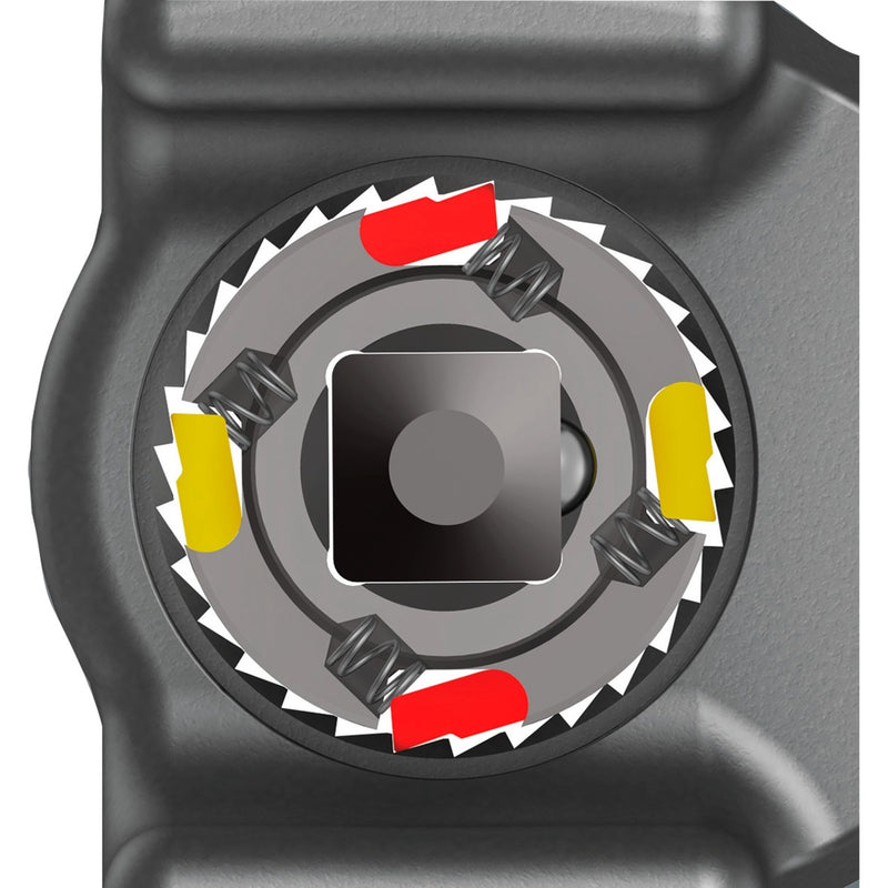 Load image into Gallery viewer, Wera 8002 c koloss all-inclusive set met 1 2 -aandrijving ratel (zwart geel, 5-delig)
