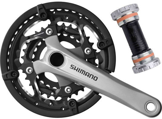Shimano fc-t551 3x10-speed crank 44 32 24