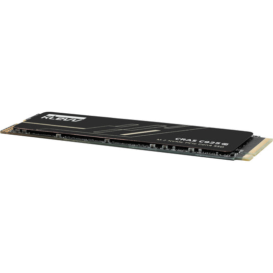 Klevv cras c925g 1 tb ssd (zwart, k01tbm2sp0-25g, pcie gen 4.0 x4, nvme 2.0)
