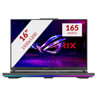 Asus rog strix g16 g614pw-rv006w 16 gaming laptop (grijs | r9 8940hx | rtx 5080 | 16 gb | 1 tb ssd)