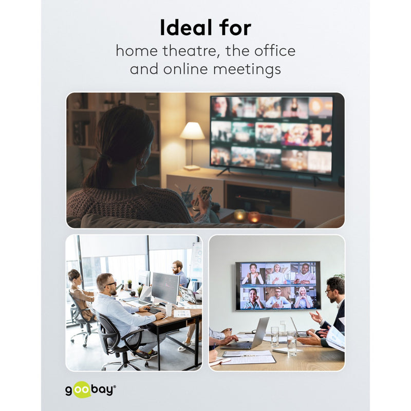 Load image into Gallery viewer, Goobay 8-poort gigabit ethernet switch (wit)

