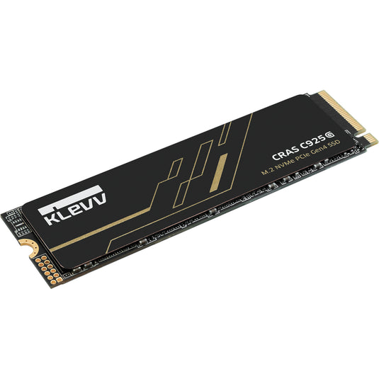 Klevv cras c925g 1 tb ssd (zwart, k01tbm2sp0-25g, pcie gen 4.0 x4, nvme 2.0)