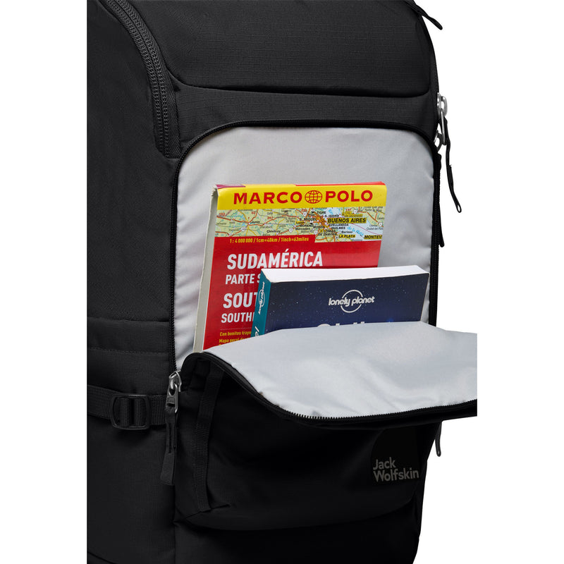 Load image into Gallery viewer, Jack wolfskin lyall rugzak (zwart, 28 liter)
