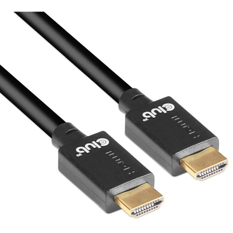 Load image into Gallery viewer, Club 3d gecertificeerde ultra high speed hdmi 2.1 kabel (zwart, 1,5 meter, 8k)
