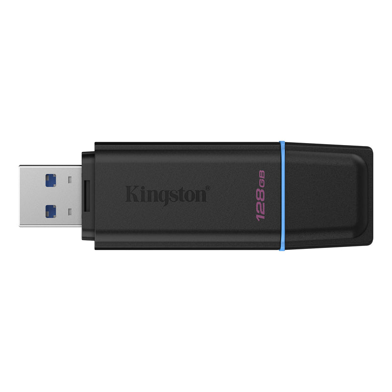 Load image into Gallery viewer, Kingston datatraveler exodia 128 gb usb-stick (zwart blauw, usb-a 3.2 gen 1 (5 gbit s))
