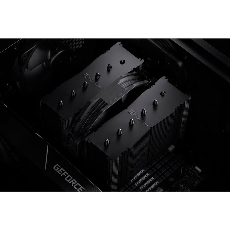 Load image into Gallery viewer, Noctua nh-d15s chromax.black cpu-koeler (zwart, 4-pins pwm fan-connector)
