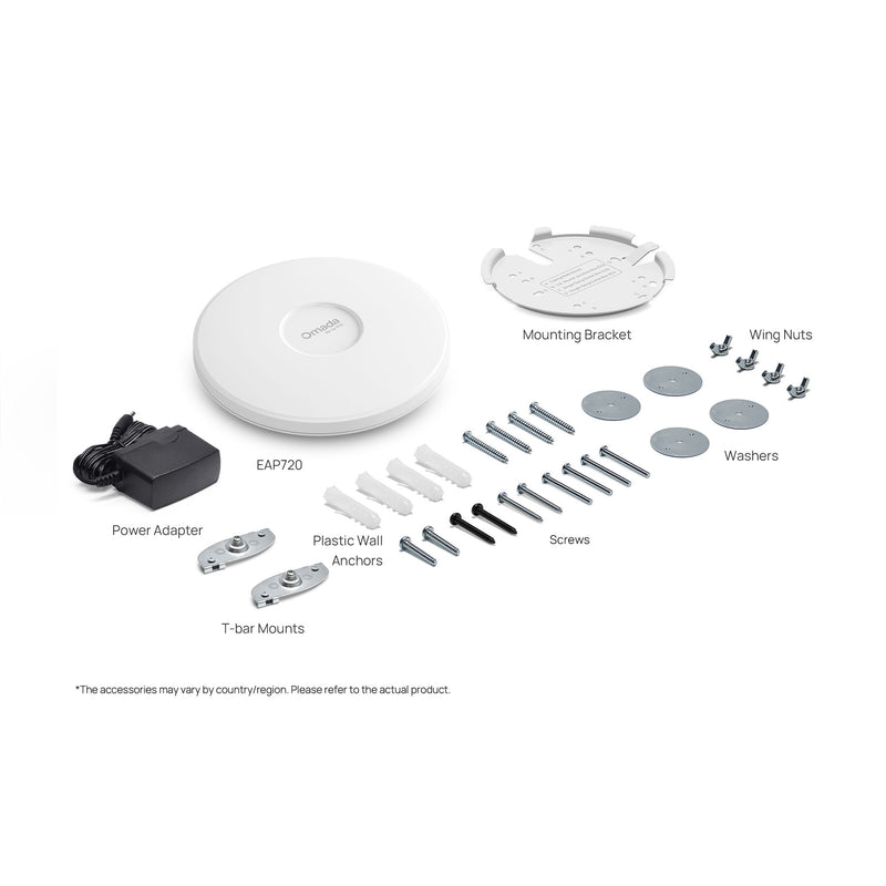 Load image into Gallery viewer, Tp-link omada eap720 be3600 wi-fi 7 access point (wit)
