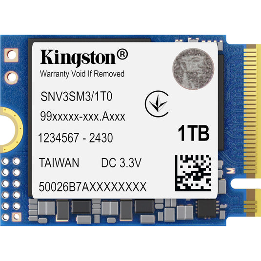Kingston nv3 1 tb ssd (pcie 4.0 x4, nvme, m.2 2230)