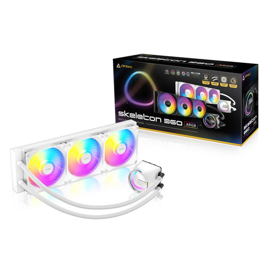 Antec skeleton 360 argb waterkoeling (wit)