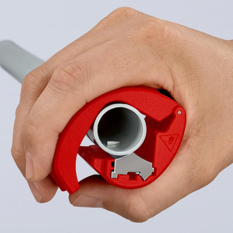 Load image into Gallery viewer, Knipex bix 90 22 10 bk pijpsnijder (rood blauw)
