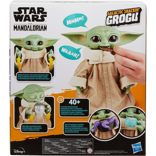 Hasbro star wars - galactic snackin’ grogu speelfiguur