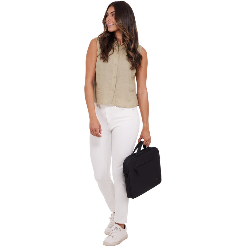 Load image into Gallery viewer, Case logic invigo 16 laptop attaché laptoptas (zwart)
