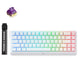 Mchose ace 68 hall effect magnetic switch gaming keyboard (wit, us lay-out (qwerty), ttc dragon lord, 65%, rgb, hot swap, usb-c, hall effect sensor)