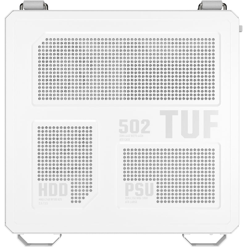 Load image into Gallery viewer, Asus tuf gaming gt502 horizon argb midi tower behuizing (wit | 3x usb-a | 1x usb-c | tempered glass)
