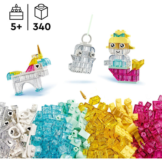 Lego classic 11040 magische transparante doos