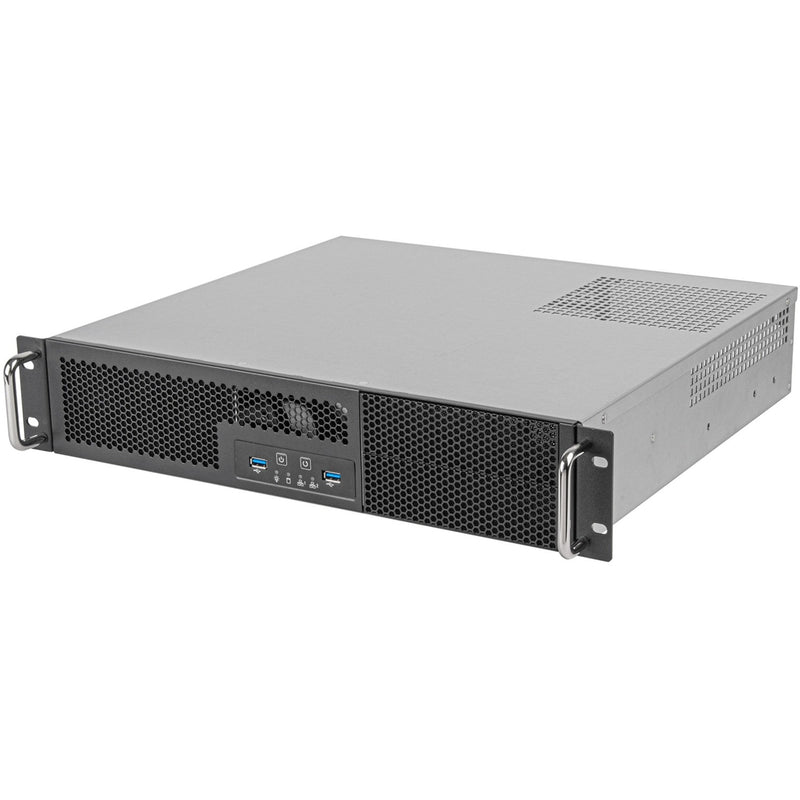 Load image into Gallery viewer, Silverstone rm23-502-mini rack behuizing (grijs zwart)
