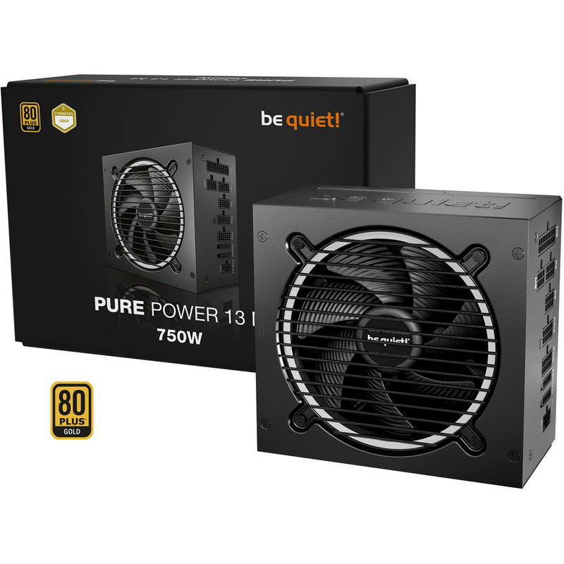 Load image into Gallery viewer, Be quiet! pure power 13 m modulaire 750 watt voeding (zwart, 1x 12v-2x6, 4x pcie)
