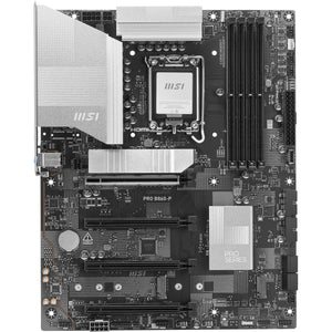Msi pro b860-p socket 1851 moederbord (zilver, raid, 5gb-lan, sound, atx)