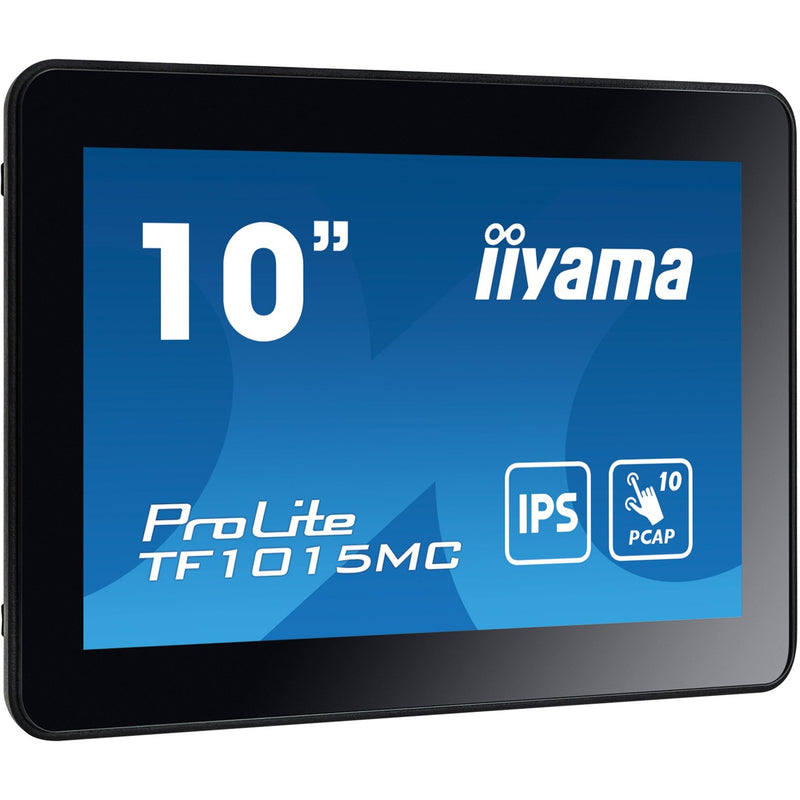 Load image into Gallery viewer, Iiyama prolite tf1015mc-b3 10.1 touchscreen monitor (zwart, hdmi, displayport, vga, usb-b, rj-45)
