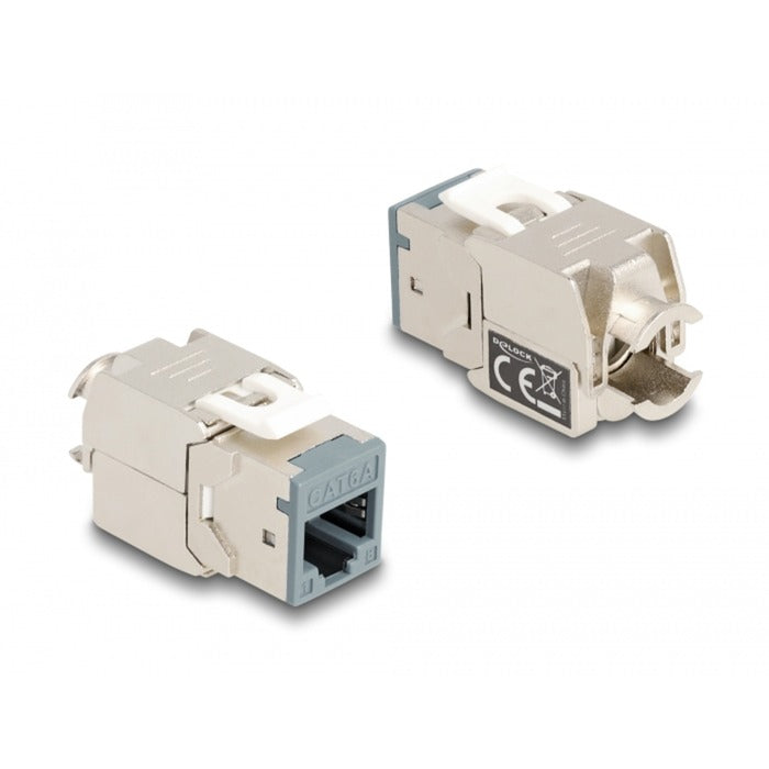 Load image into Gallery viewer, Delock rj45 jack > lsa cat 6a toolfree keystone module (meerkleurig, 8 stuks)
